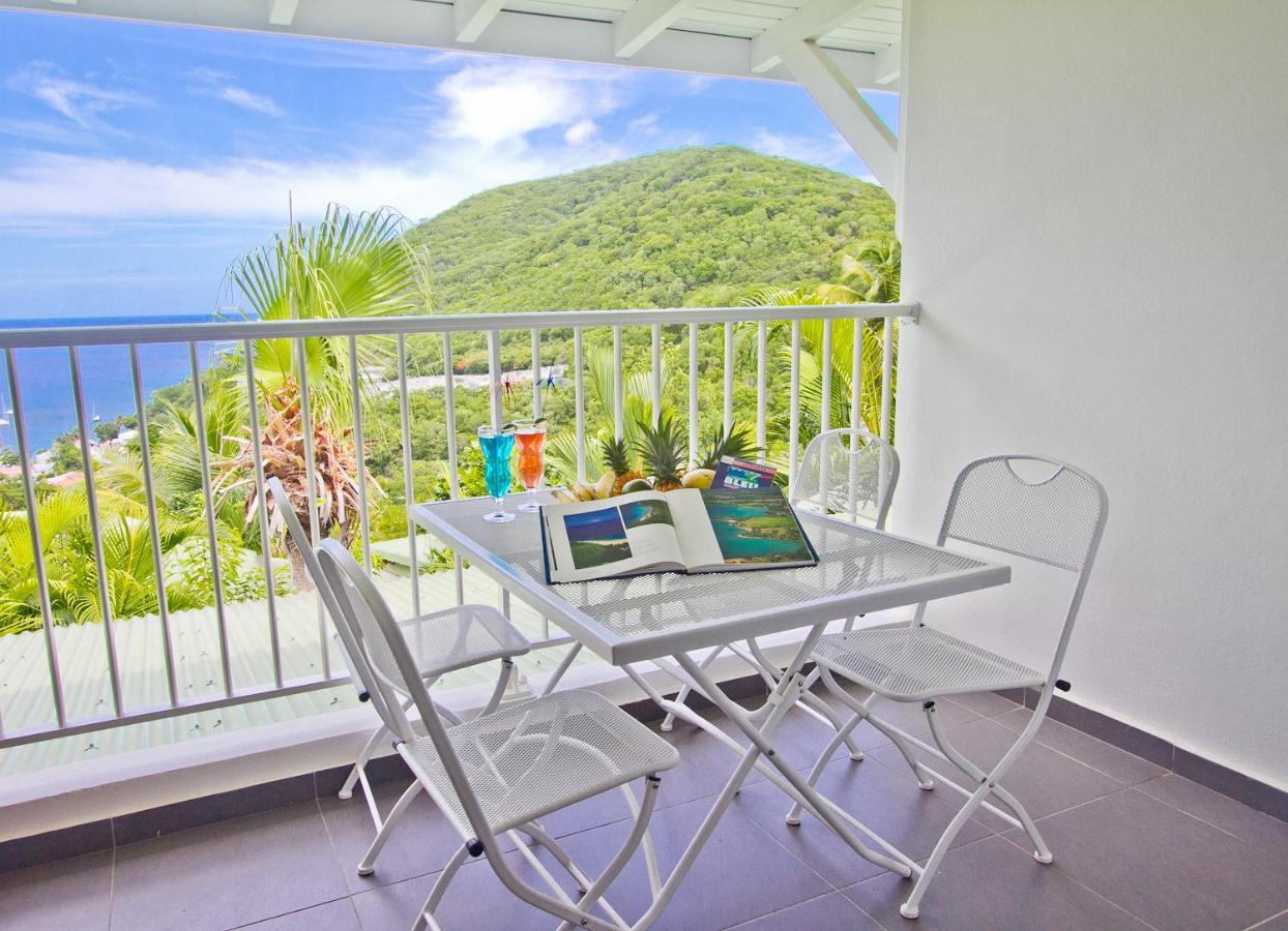 Duplex 4 Personnes Chambre Vue Mer Residence O Coeur De Deshaies Luaran gambar